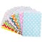 250 Pieces 10 Colors Paper Treat Bags Polka Dot Candy Cookie Buffet Bag Food Safe Favor Bags Small Paper Goody Bags for Birthday Holiday Party Favor Supplies